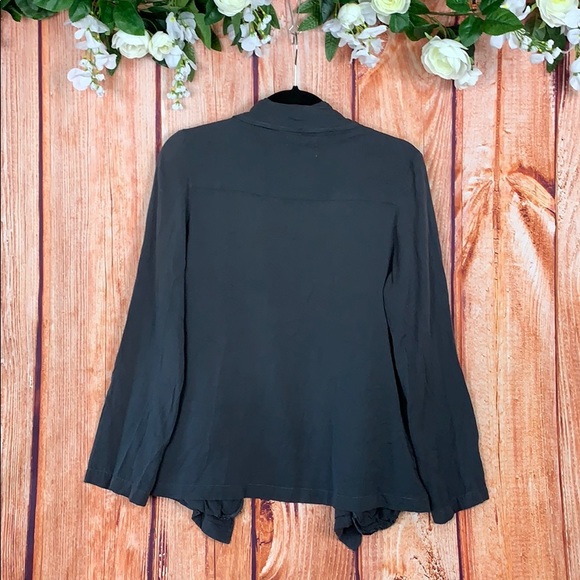 Silence + Noise Grey Waterfall Cardigan 1283CH3 - Picture 4 of 6